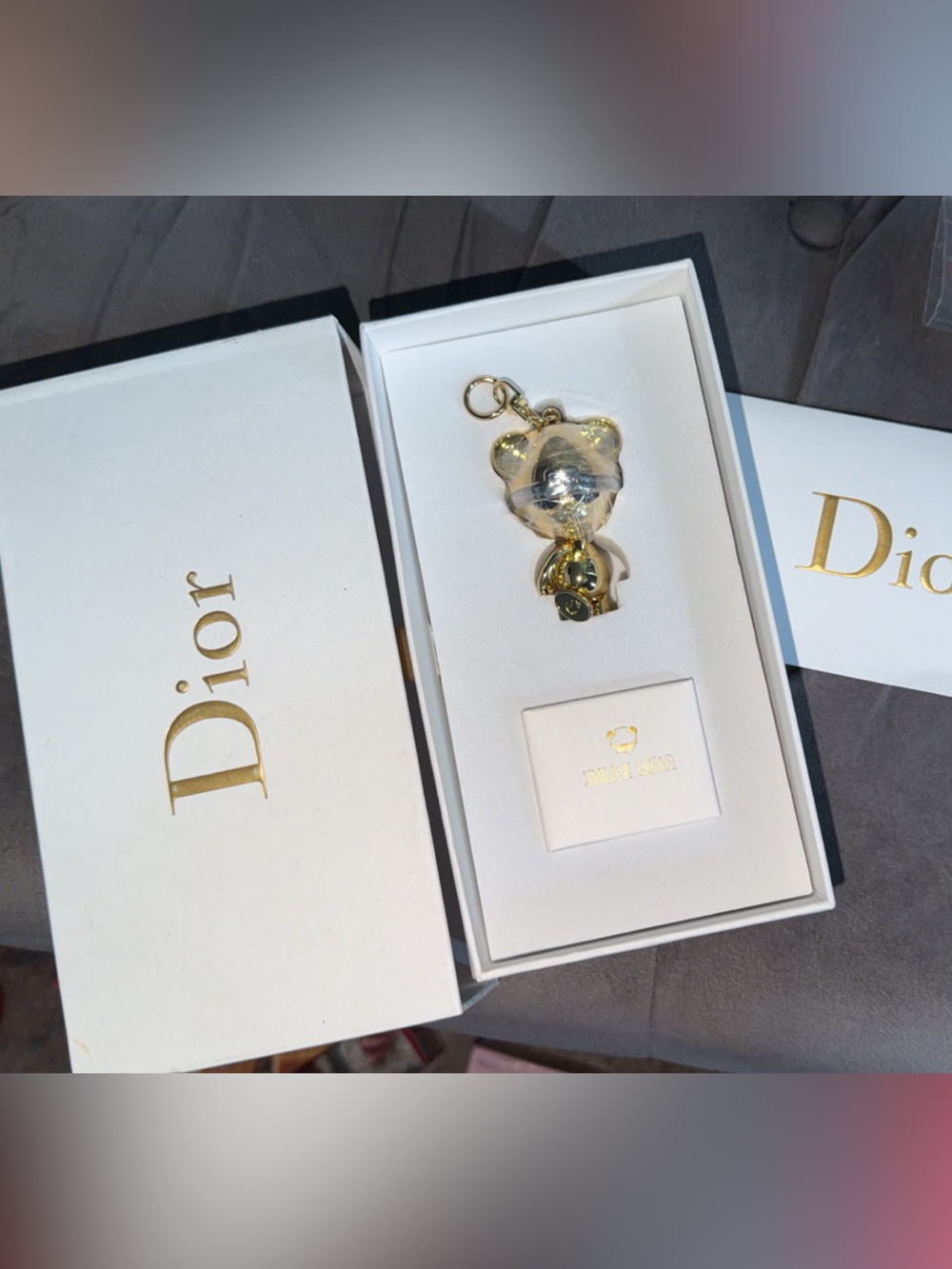Dior "Inlex Bear" bag charm